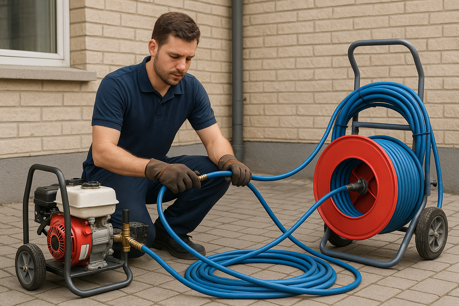 Drain cleaning service