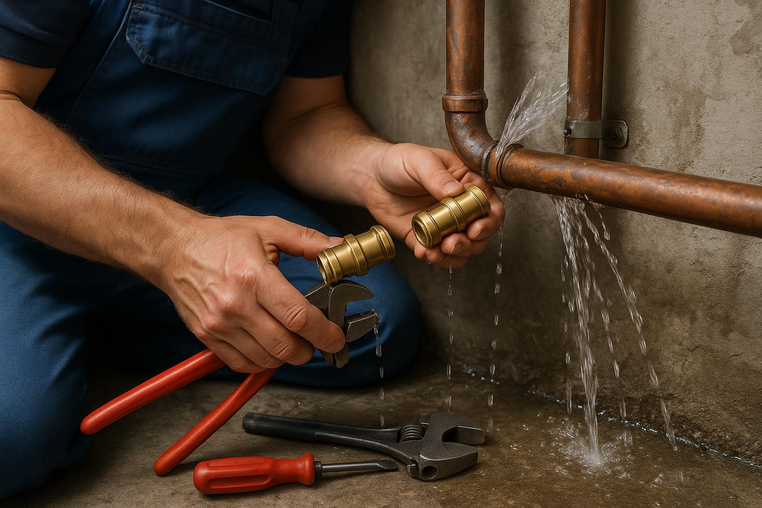 Emergency plumbing repair